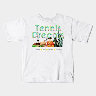 Tennis Dreams Kids T-Shirt